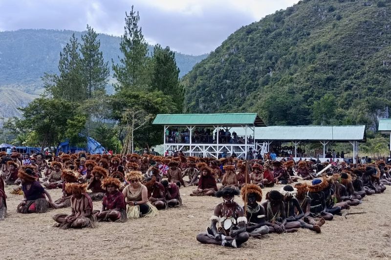 Festival Lembah Baliem ke-33 Mulai Digelar, Ratusan Wisman Berdatangan Ramaikan Acara 