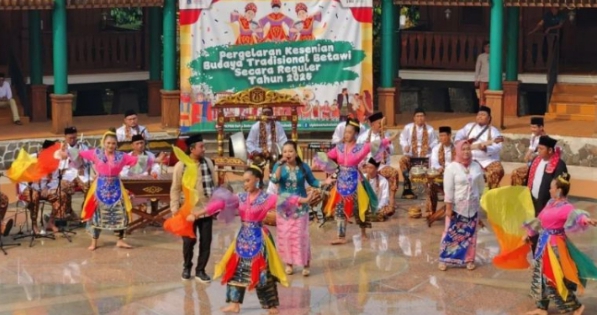 Singa Betawi Jadi Puncak Acara HUT RI di Setu Babakan