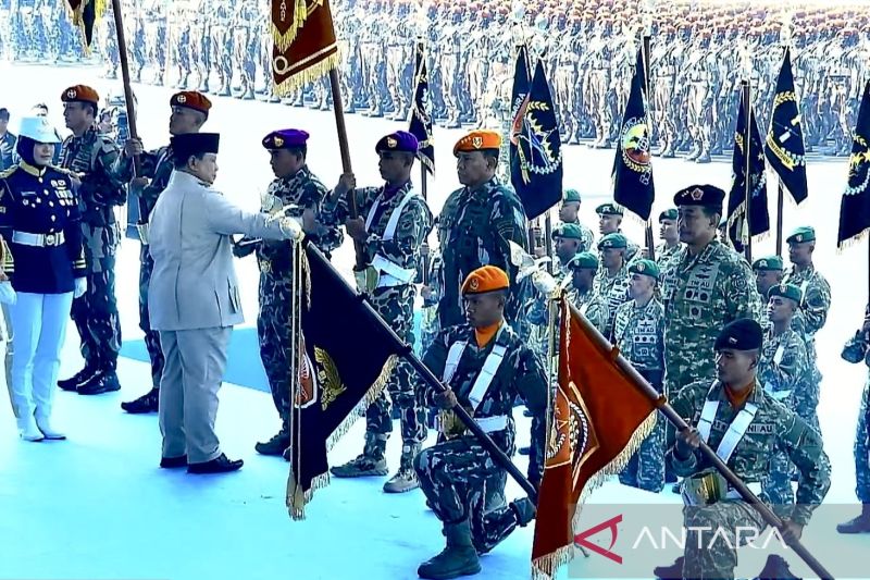 Presiden Prabowo Kukuhkan 3 Pimpinan Pasukan Elite TNI: Kopassus, Marinir, Korpasgat 