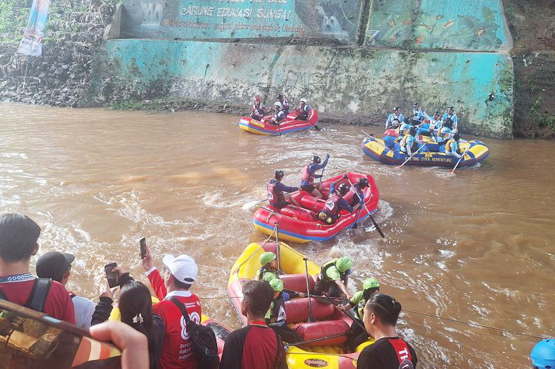 Kementerian Lingkungan Hidup Ajak Masyarakat Peduli Sungai Ciliwung