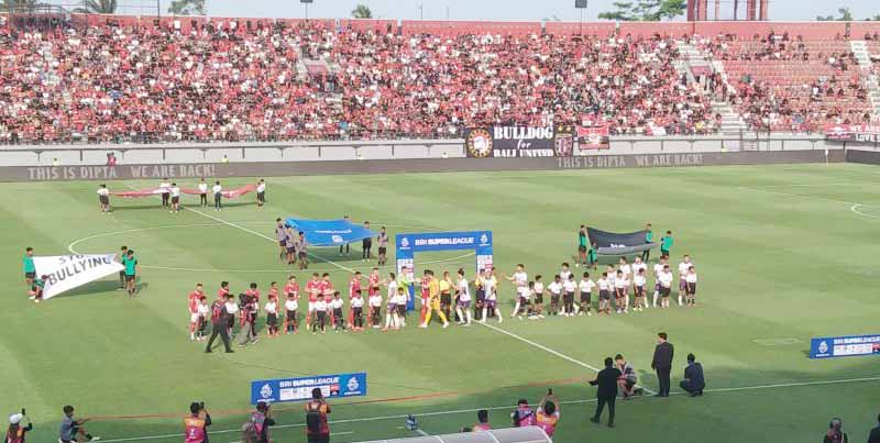 Gambar berita terkait Bali United Versus Persik Kediri Berlangsung Tempo Tinggi dengan Skor Imbang 1-1 