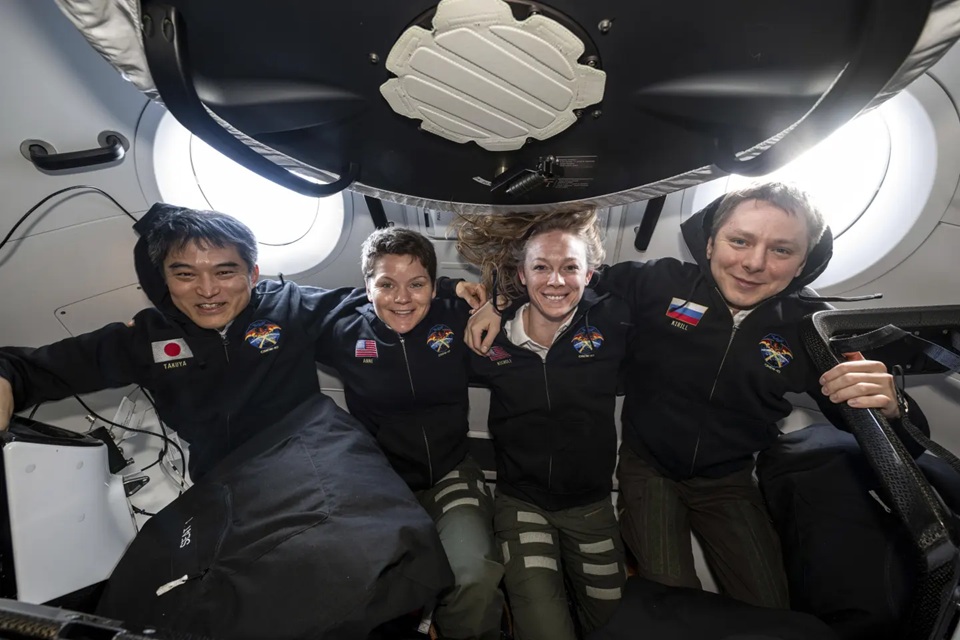 Gambar berita terkait Empat Astronaut Kembali ke Bumi dengan Kapsul SpaceX Setelah 5 Bulan di Stasiun Luar Angkasa 