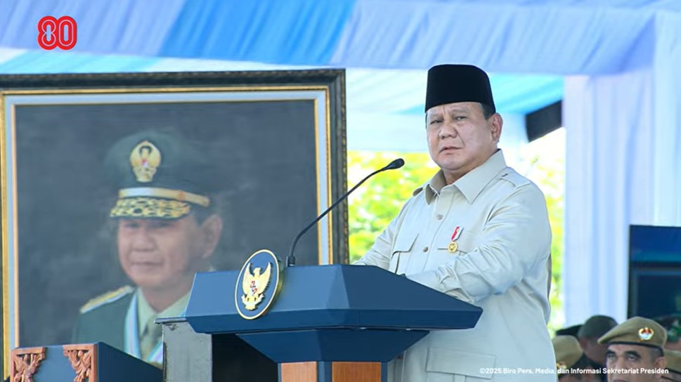 Prabowo Tegaskan Militer Kuat Syarat Mutlak Kemerdekaan dan Kedaulatan Bangsa