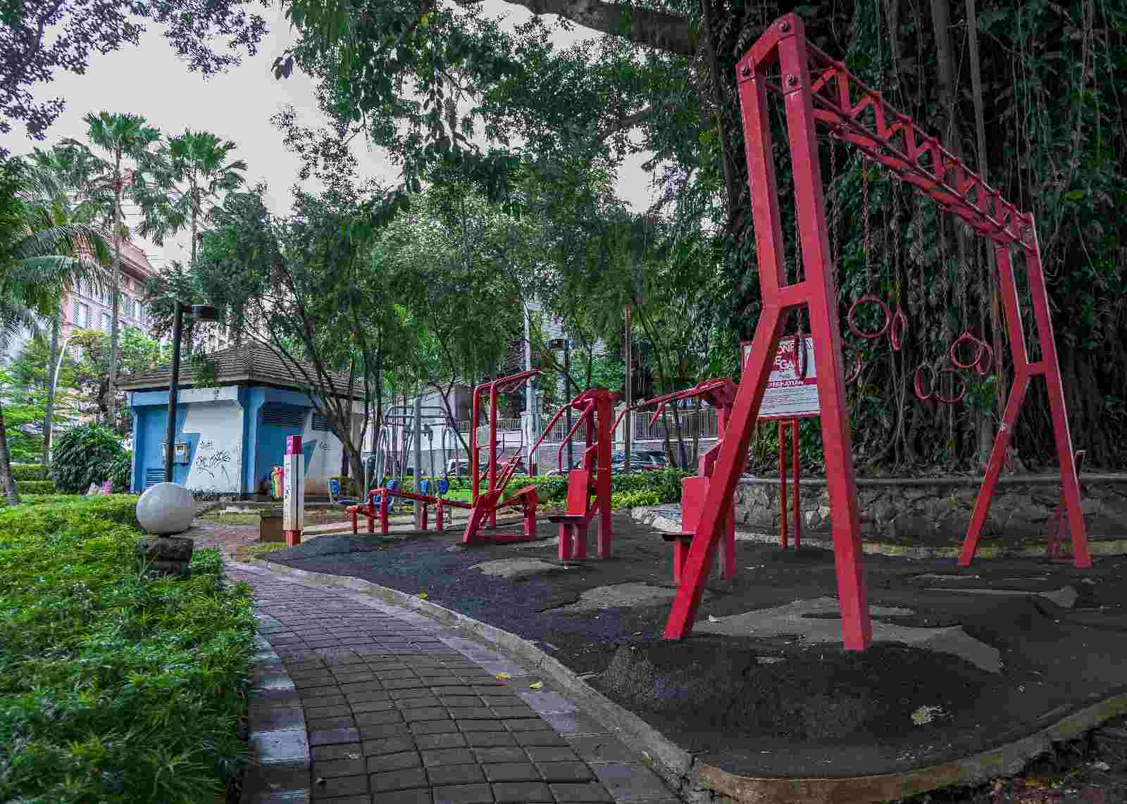 Taman Bendera Pusaka Bakal Dilengkapi Fasilitas Olahraga Publik dan Lapangan Padel Gratis