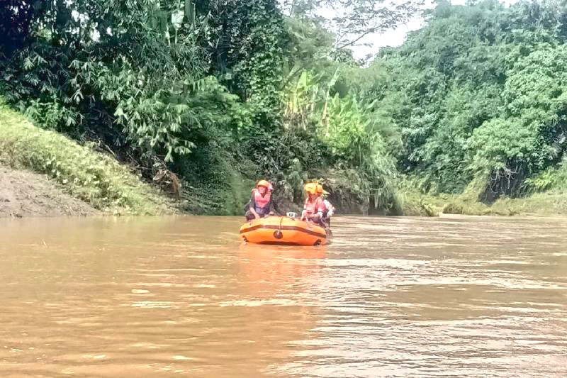 Tim SAR Perluas Area Pencarian 2 Warga Hanyut di Sungai Belumai