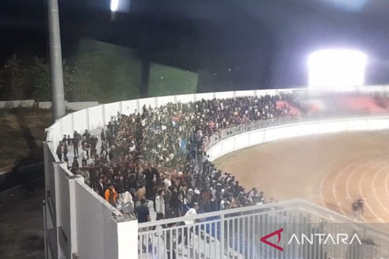Bikin Ricuh! Polisi Tangkap Provokator di Pertandingan Madura United Vs Persis Solo di Pamekasan