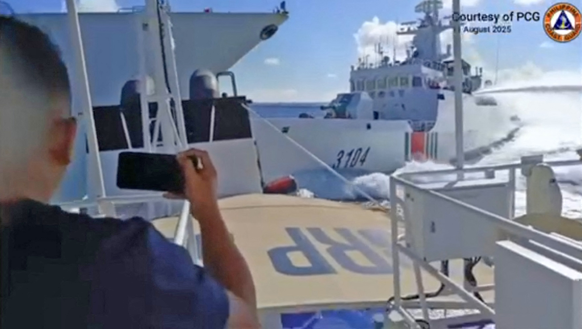 Gambar berita terkait Kapal Tiongkok Saling Tabrakan saat Kejar Kapal Filipina