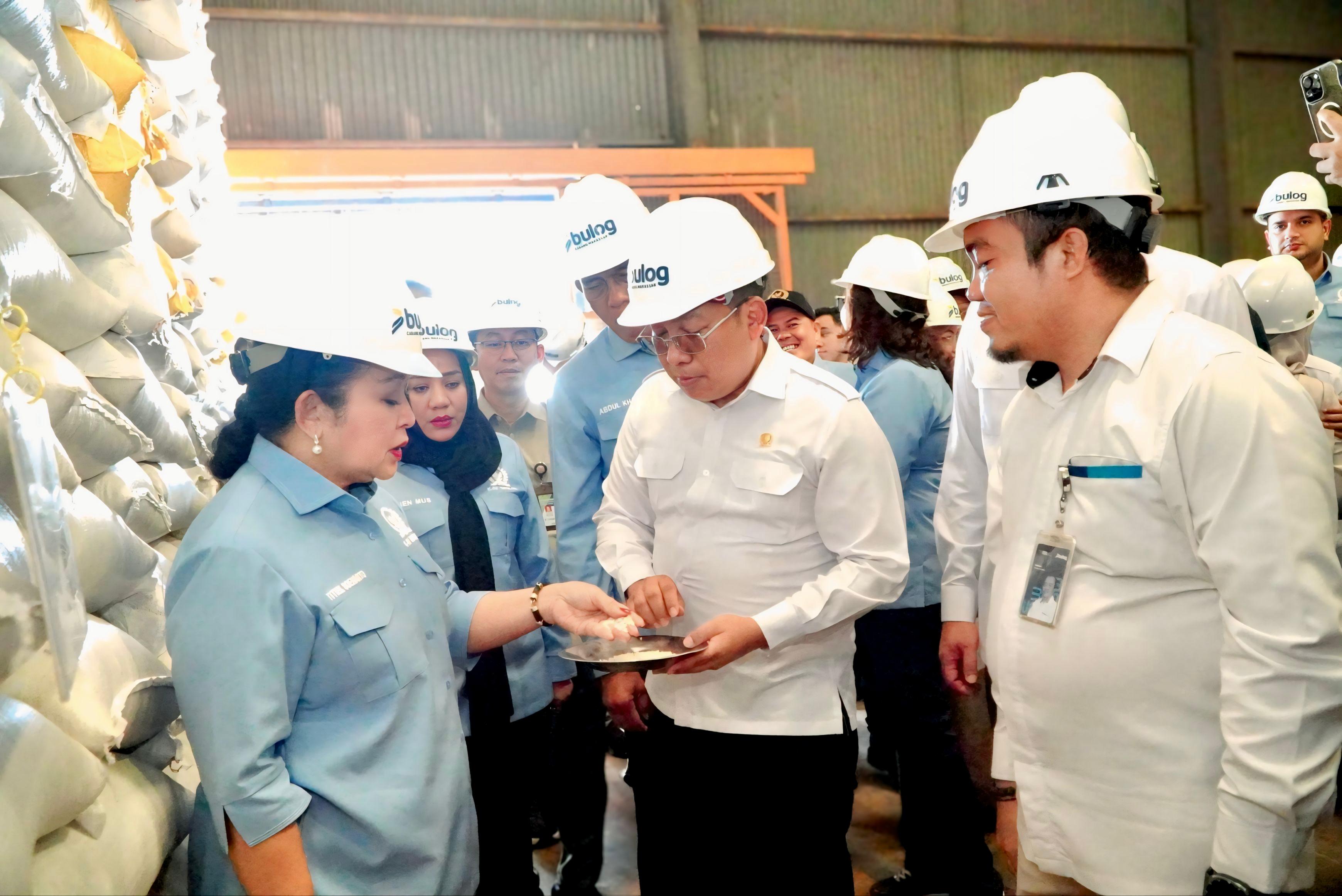 Produksi Surplus Tapi Harga Naik, Titiek Soeharto Minta Bulog dan Bapanas Intervensi Harga Beras di Sulsel