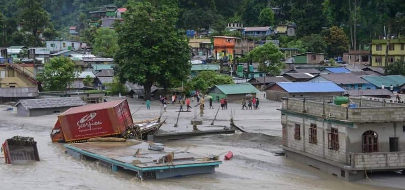 Gambar berita terkait Korban Tewas Akibat Banjir di Himalaya Mencapai 70 Orang  