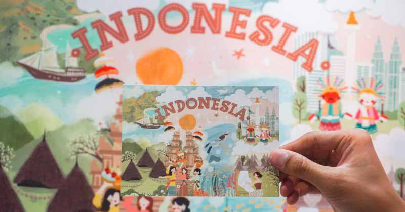 Gambar berita terkait Kartu Pos Harapan untuk Indonesia Dipamerkan Jelang HUT RI ke-80