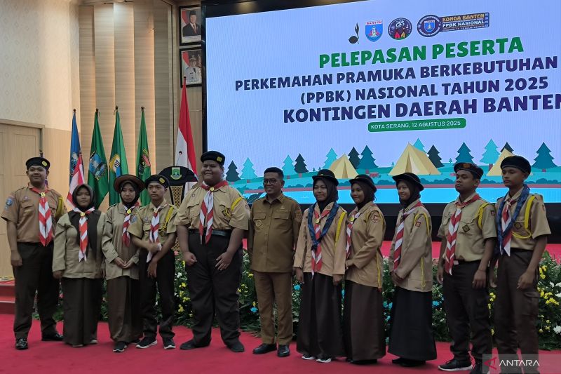 Pemprov Banten Lepas Pramuka Berkebutuhan Khusus ke Jambore Nasional
