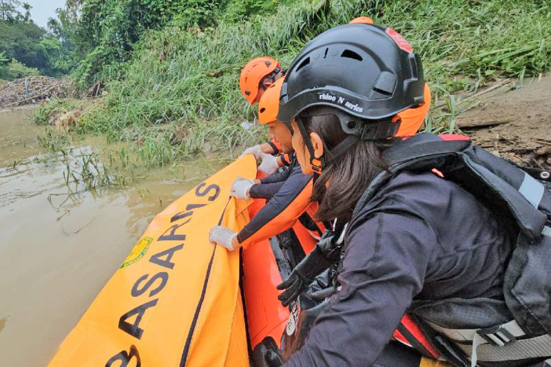 Tim SAR Sumut Berhasil Evakuasi Dua Warga Hanyut