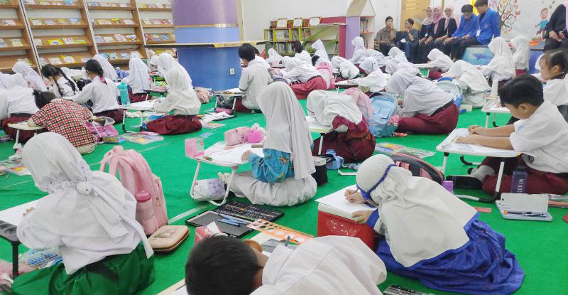 Sudin Pusip Jakbar Optimalkan Perpustakaan RPTRA untuk Warga