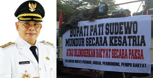 Demo Pati Hendaknya Jadi Pelajaran Pejabat agar Tidak Arogan dan Sewenang-wenang gbr