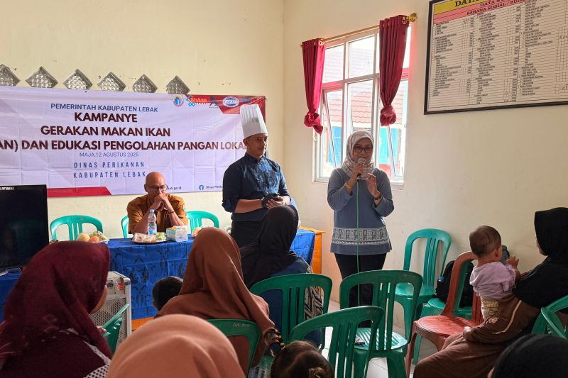 Pemkab Lebak Kembali Minta Warga Gemar Makan Ikan untuk Cegah Stunting