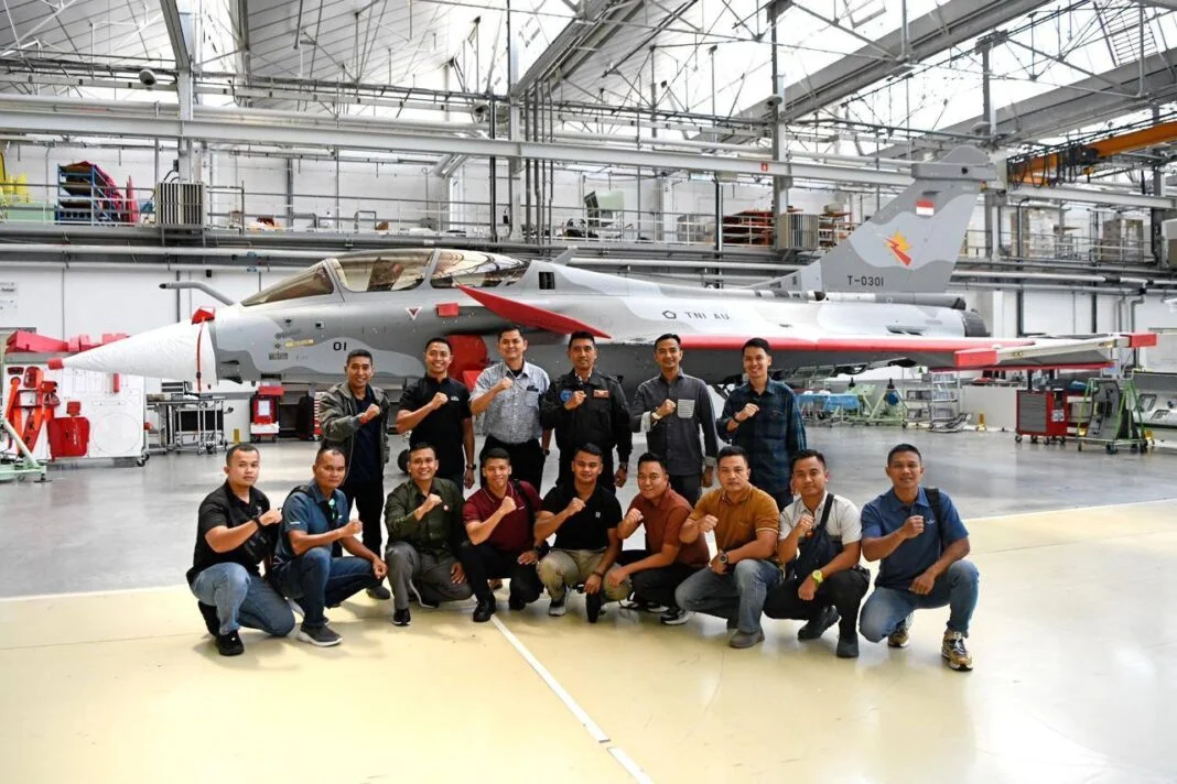 TNI AU Rilis Foto Perdana Jet Tempur Rafale, Tahap Latihan Digelar di Prancis