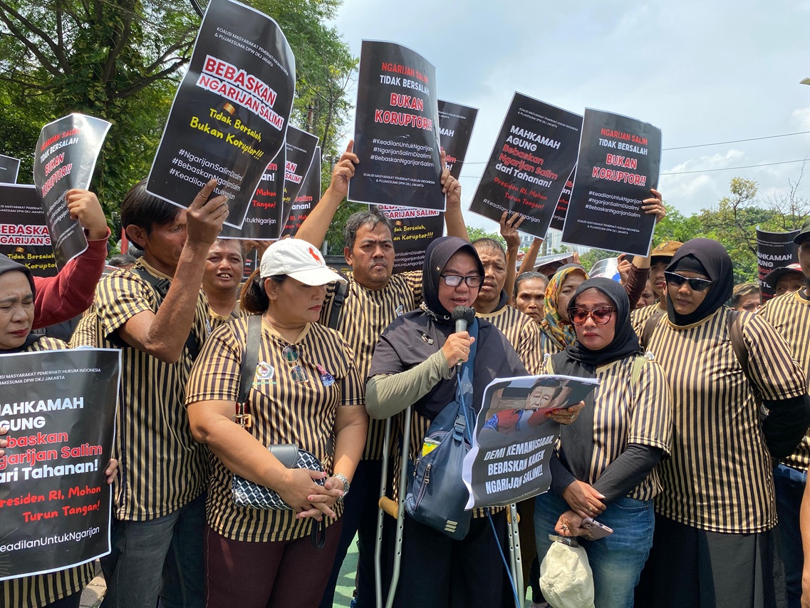 Koalisi Masyarakat Pemerhati Hukum dan Pujakesuma Desak M...