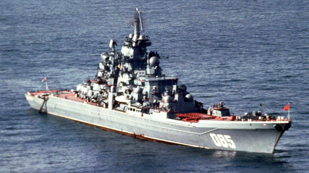 Russia Bakal Uji Coba Laut Kapal Bertenaga Nuklir Admiral Nakhimov