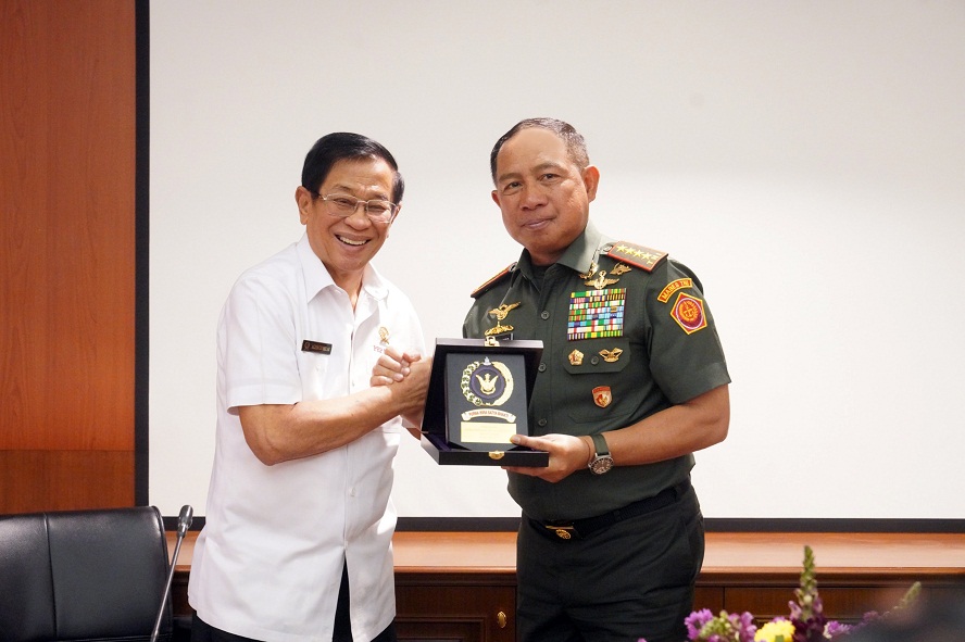 Panglima TNI Audiensi dengan Ketum PEPABRI di Jakarta