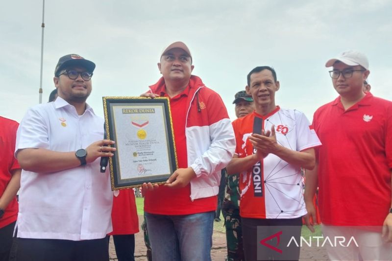 Pemkab Bogor Raih Rekor MURI Sajian Talas Terbanyak