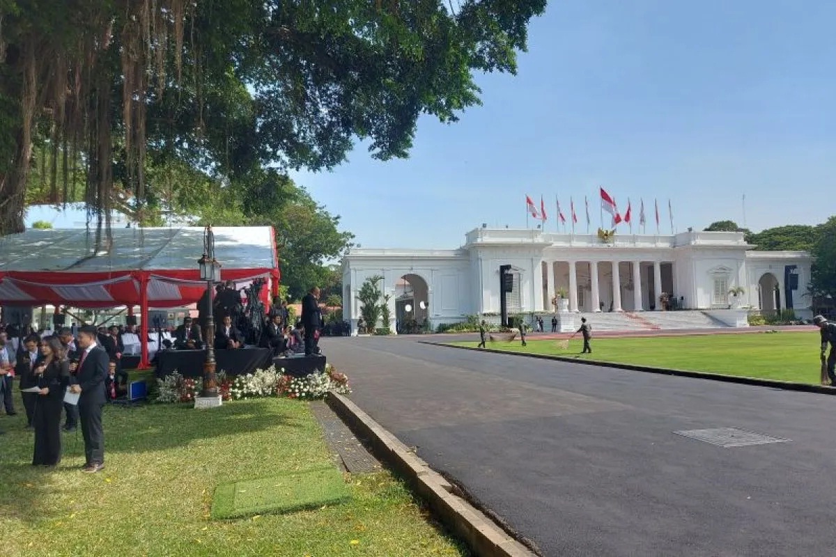 Cuaca di Istana Merdeka Cerah Berawan hingga Minggu 17 Agustus