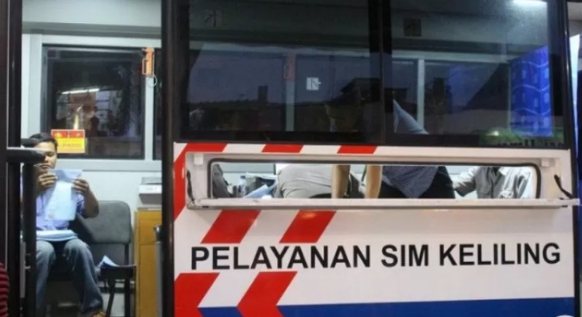 SIM Keliling Ada di 5 Lokasi Jakarta pada Jumat Ini