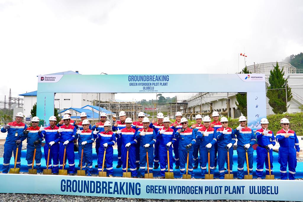 Pertamina Laksanakan Peresmian Proyek Pilot Plant Hidrogen Hijau di Ulubelu