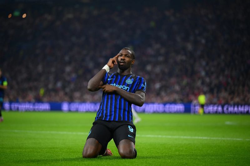 Dua Gol Marcus Thuram Sentuh Ajax di Johan Cruyff Arena