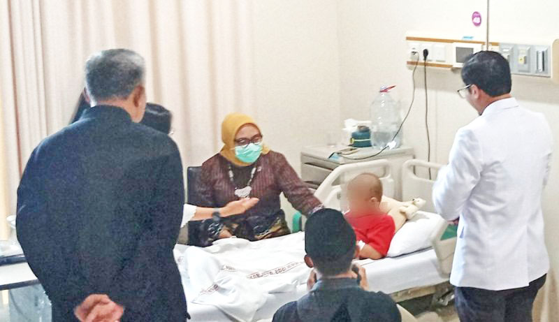 Menteri PPPA Menghargai Layanan Kanker Anak di RSMS Purwokerto
