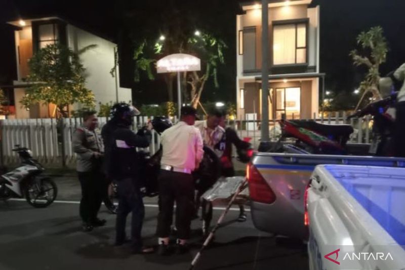 Polisi Amankan Kendaraan Pengemudi Balap Liar di Bekasi