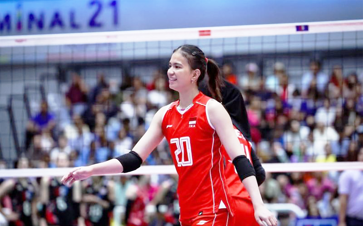 Shella Bernadetha Dicoret! Tak Masuk Daftar Tim Voli Putri SEA Games 2025