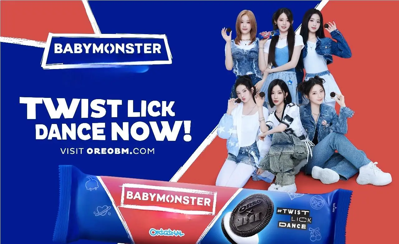Target Penggemar K-Pop, Oreo Kolaborasi dengan Babymontesr untuk Hadirkan Varian Rasa Baru