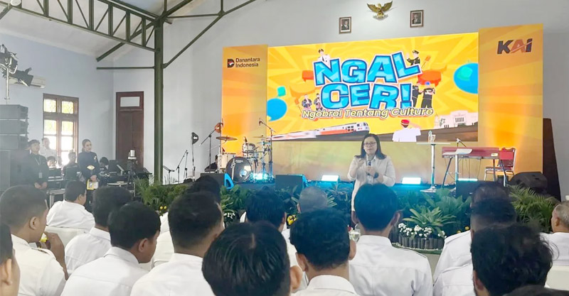 KAI Tingkatkan Budaya Kerja Melalui Ngalcer, Mendorong Kinerja dan Inovasi Layanan
