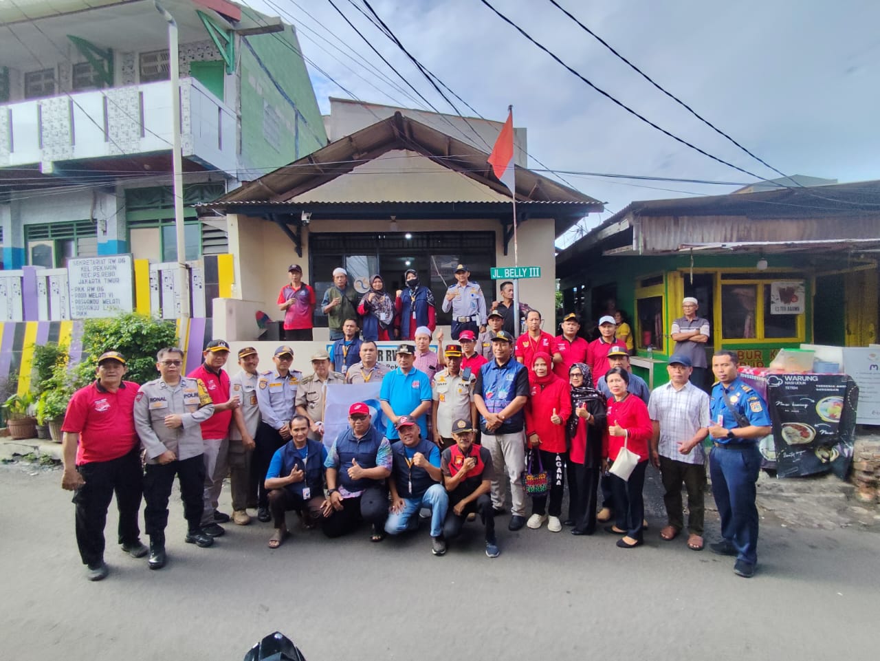Camat Pasar Rebo Luncurkan Program Lalu Lintas Satu Arah di Jalan Belly