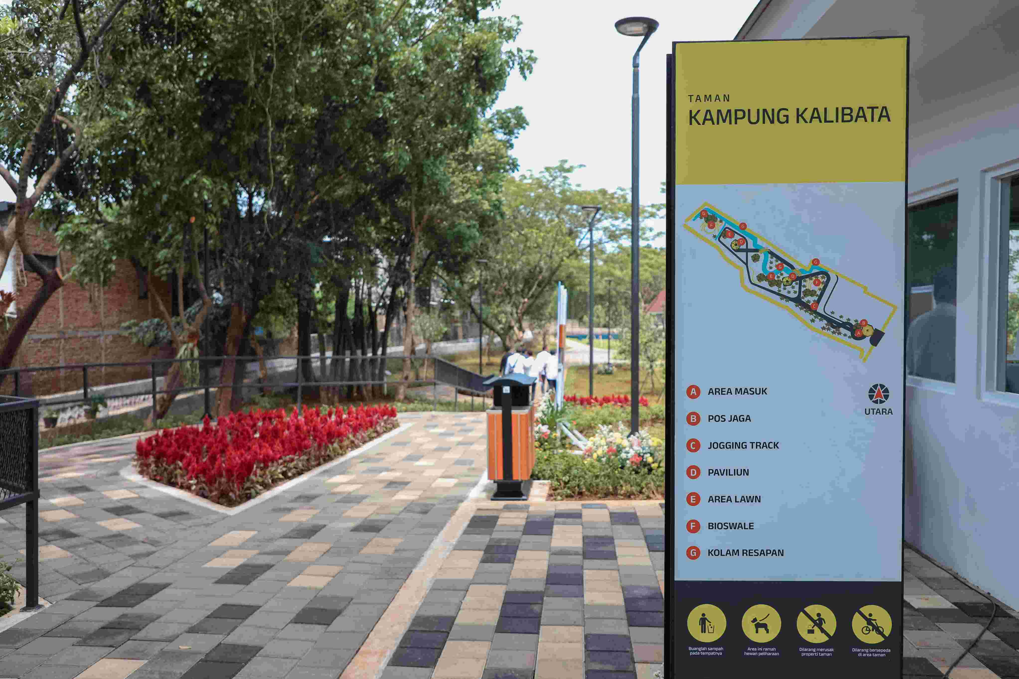 Dari Kawasan Rawah Menjadi Taman Modern yang Hijau