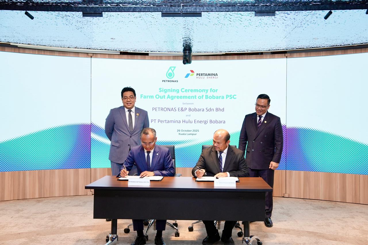 PHE dan Petronas Sepakati FOA Kontrak Kerja Sama Pembagian Hasil Blok Bobara PHE dan Petronas Sepakati FOA Kontrak Kerja Sama Pembagian Hasil Blok Bobara