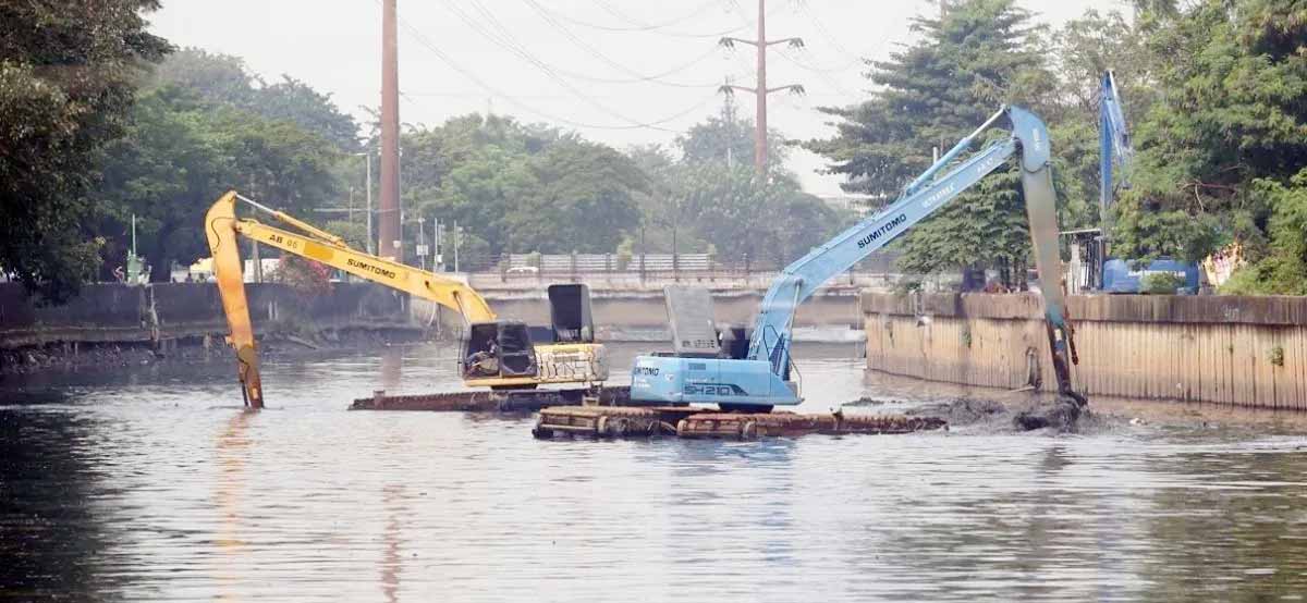 Pengerukan Sungai di Jakarta Akan Dilanjutkan Setelah Terhenti Selama 5 Tahun