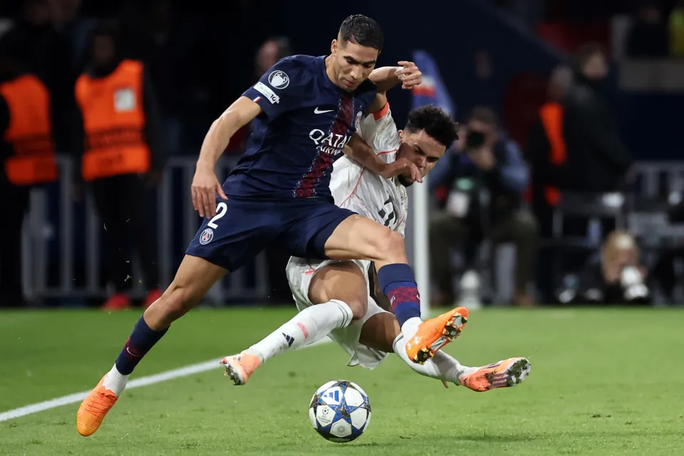 Hasil PSG vs Bayern Munchen Babak Pertama: Luis Diaz Cetak Dua Gol, Kartu Merah Warnai Laga,