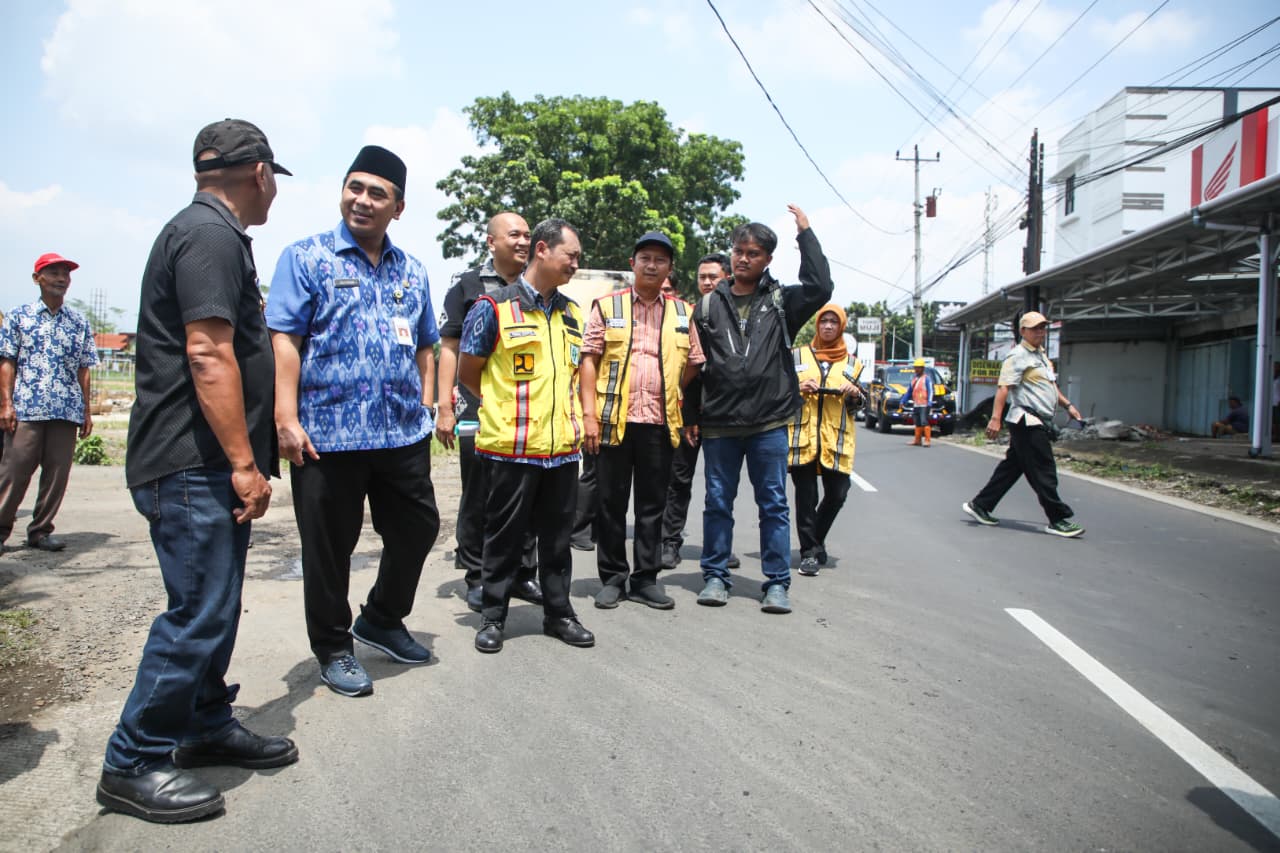 Pantau Jalan di Banyumas, Wagub Jateng: Jalan Provinsi Kondisi Prima, Siap Dilalui Libur Nataru