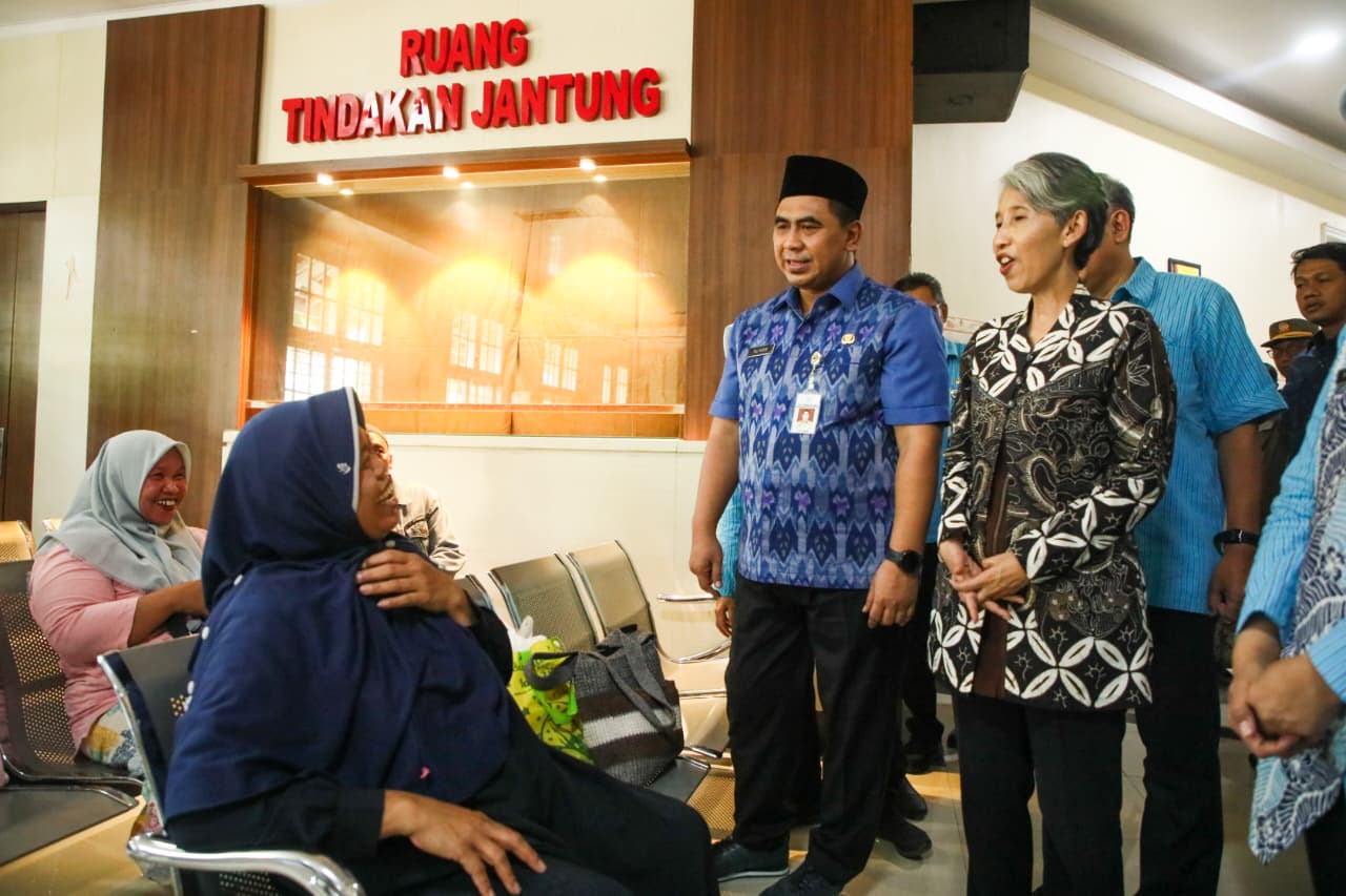 Gus Yasin Tinjau Pembangunan Gedung VIP RSUD Margono Soekarjo, Layanan Radioterapi Terbaik di Banyumas