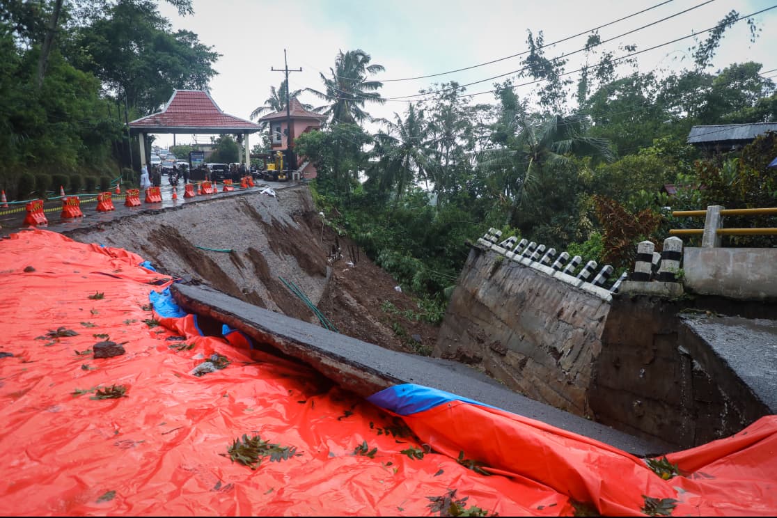 Terdampak Longsor, Pemprov Jateng Bakal Alokasikan Rp10 Miliar untuk Rehabilitasi Wisata Colo Kudus