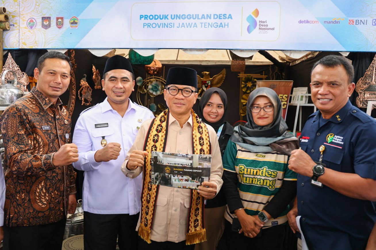Hari Desa Nasional, Taj Yasin: 97,25 Persen Desa di Jateng Sudah Punya BUMDes, Saatnya Bersinergi dengan Koperasi Merah Putih