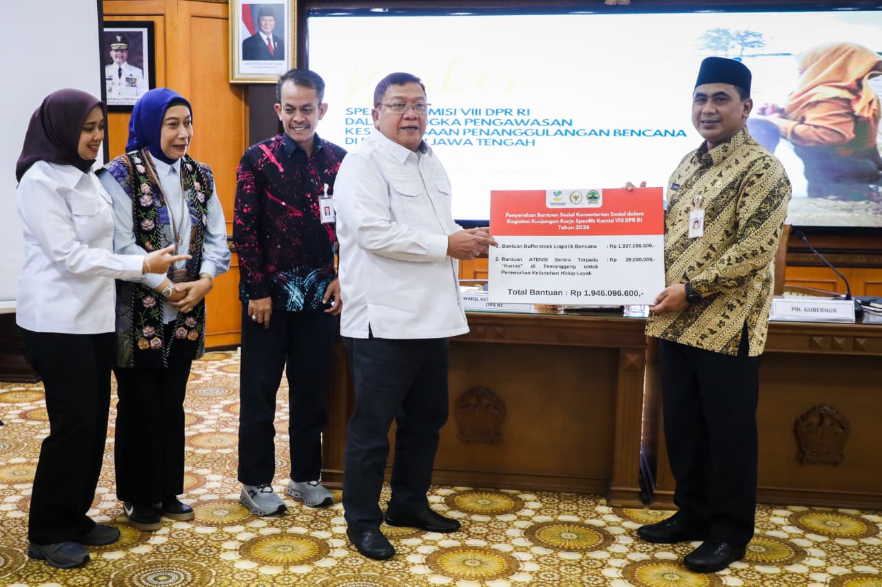 DPR Puji Pemprov Jateng Sat Set Tangani Bencana
