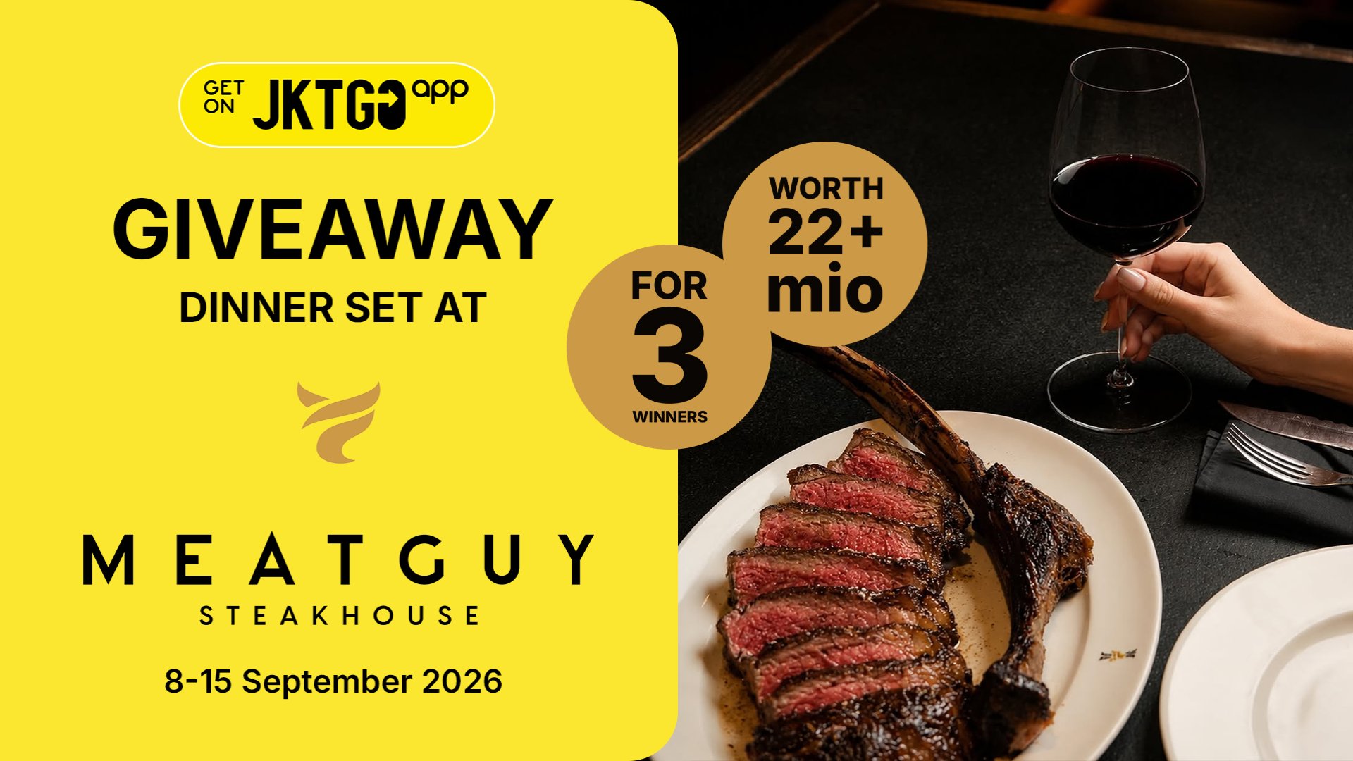 Giveaway Meatguy Steakhouse