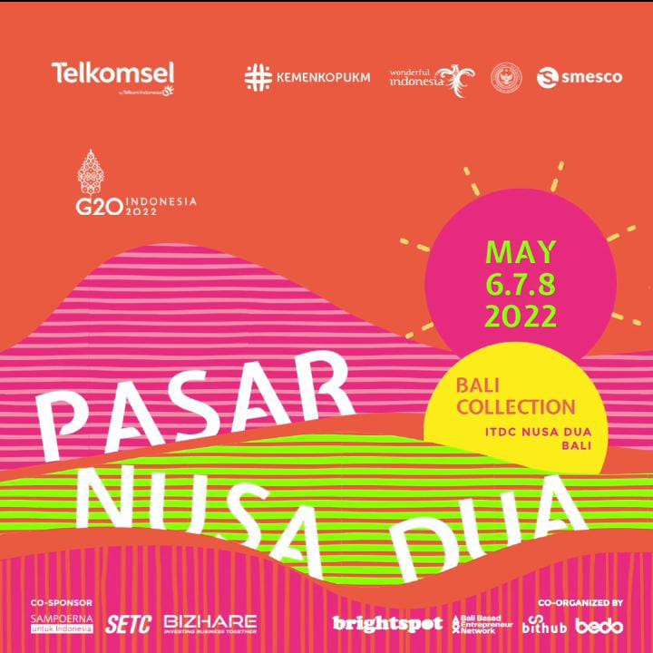 Smesco Indonesia gelar event “Telkomsel Pasar Nusa Dua”,Pemantik Ekonomi UKM Komoditi Unggulan Indonesia