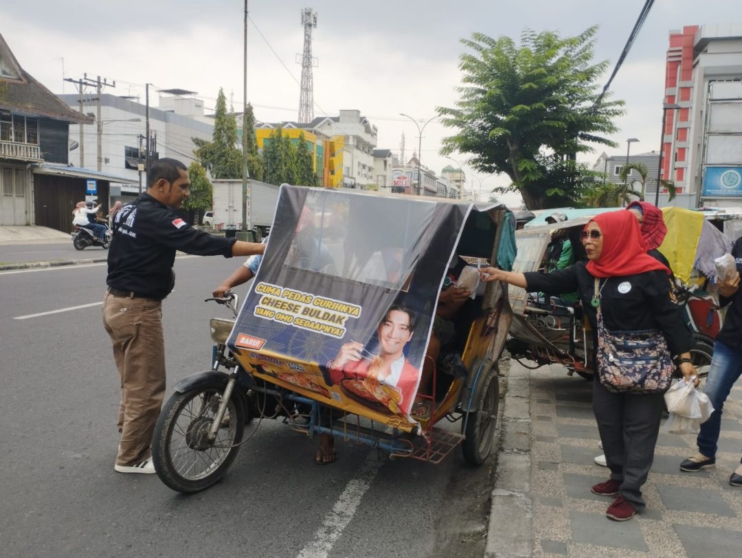 AMK Gelar Sedekahan di Kota Medan