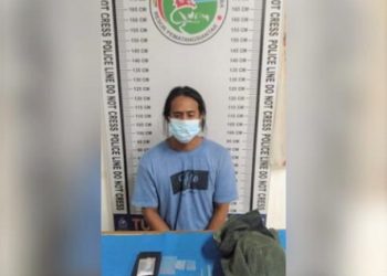 Pelaku Ardiansyah dan barang bukti