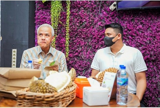 Ganjar Pranowo dan Bobby Nasution Walikota Medan. (Foto Ist)