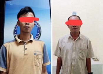 Kedua pelaku, Ir alias Raya dan DAS alias Pak Refi