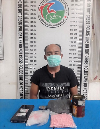 Pelaku Suprayetno alias Mei dan barang bukti
